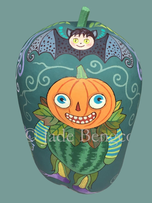 Artist SMOKIN' HALLOWEEN GOURD