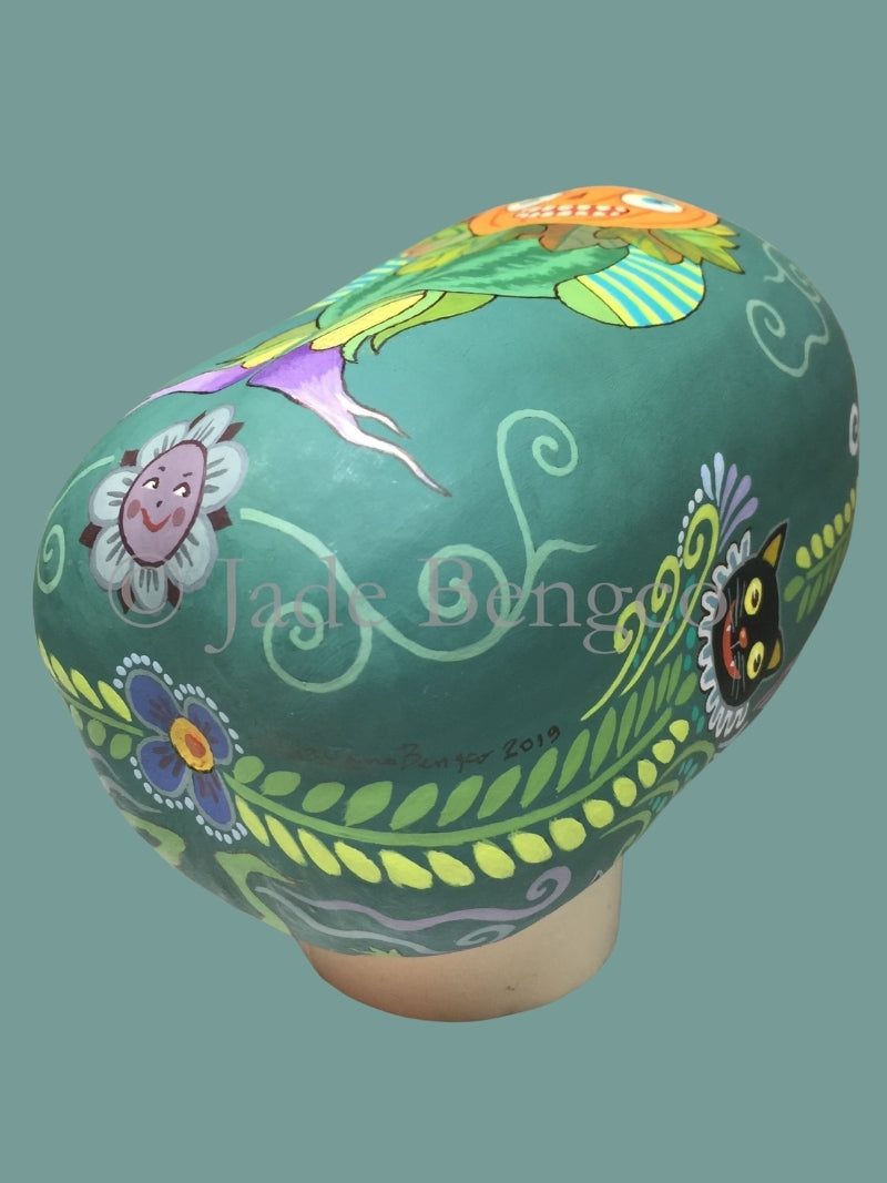 Artist SMOKIN' HALLOWEEN GOURD