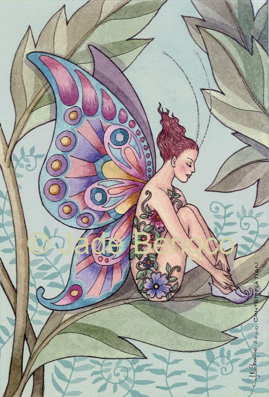 CONTEMPLATION Butterfly Fairy
