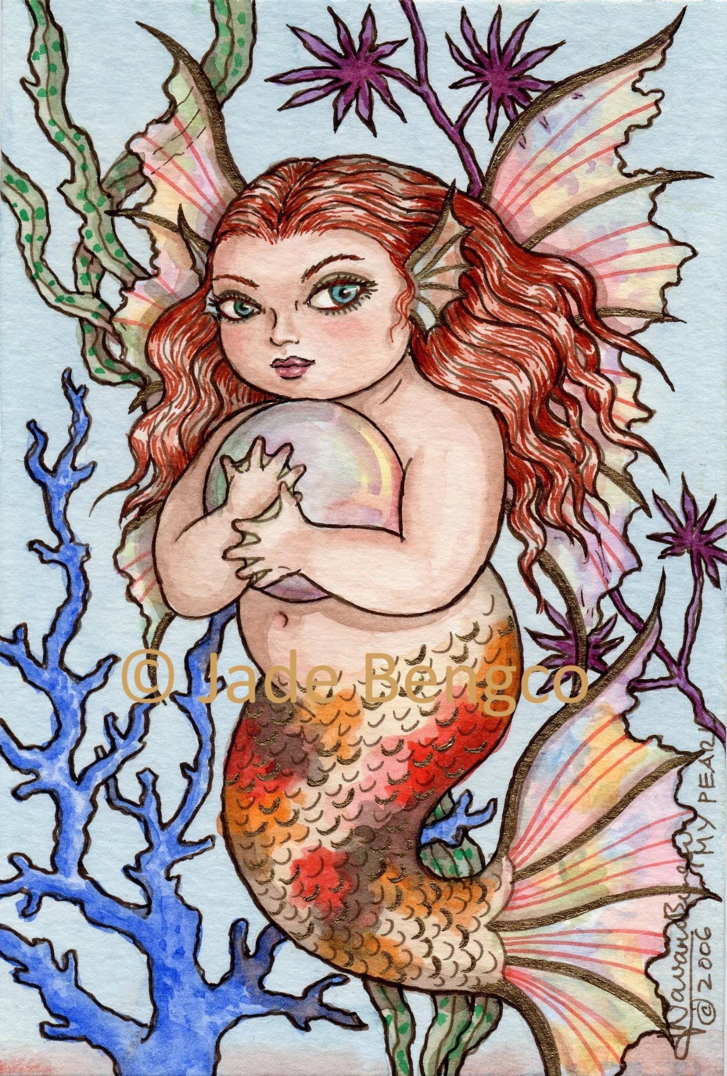 MY PEARL Mermaid Huge Pearl