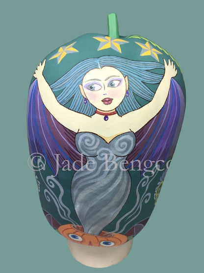 Artist SMOKIN' HALLOWEEN GOURD