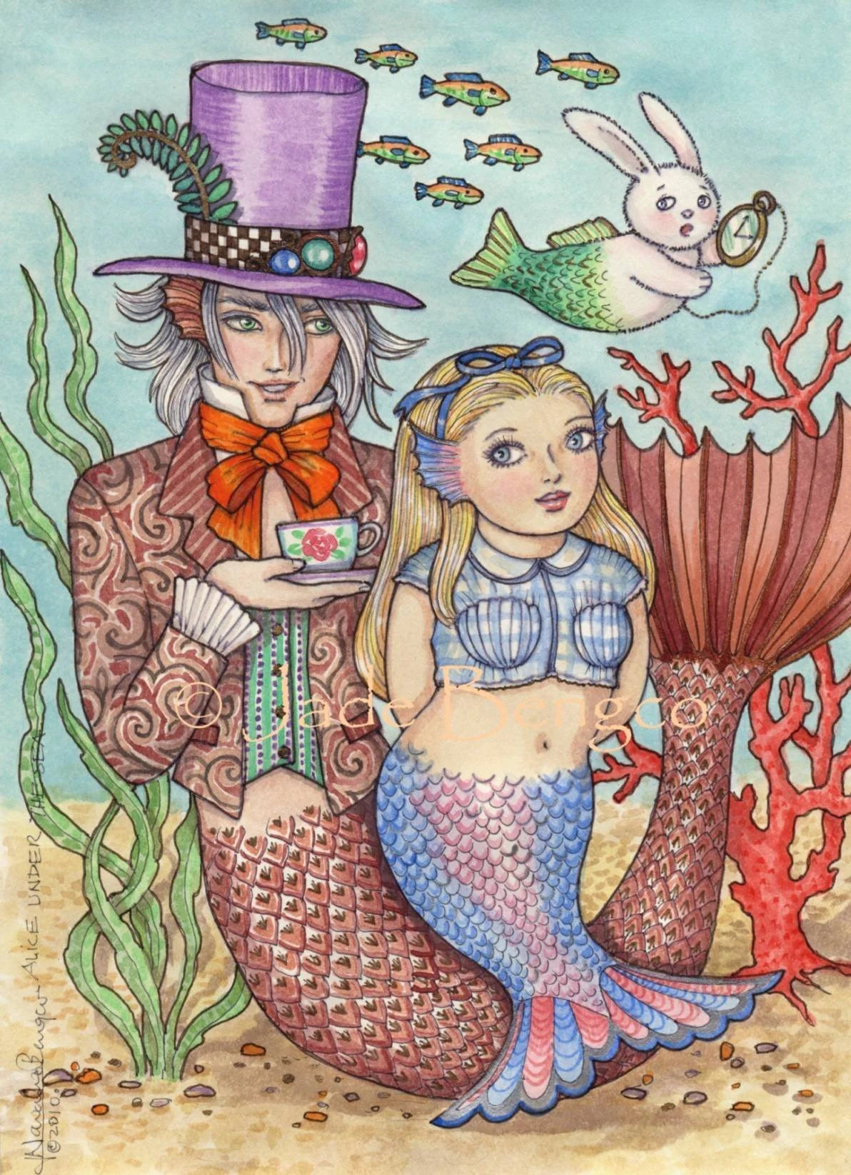 ALICE UNDER The SEA
