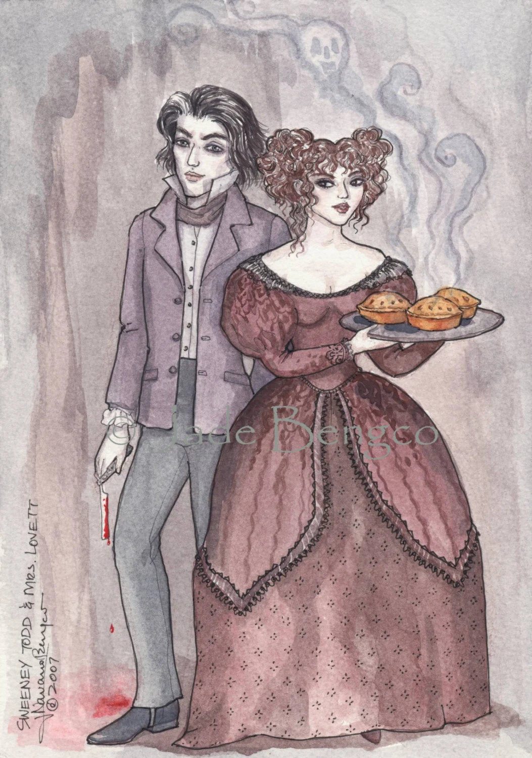 SWEENEY TODD and Mrs. LOVETT Meat Pies
