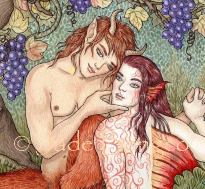 AUTUMN BLISS Satyr Merman