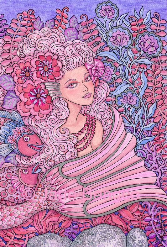 MERMAID IN PINK