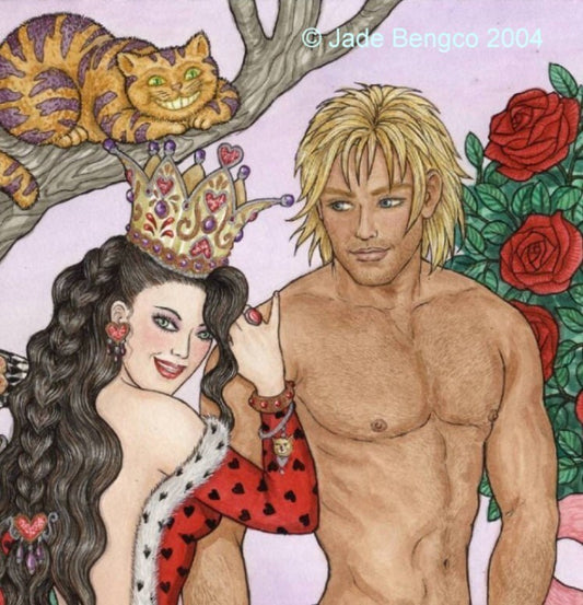 ALISTAIR IN WONDERLAND Red Queen Roses Tarts